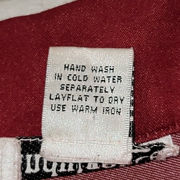497. Indulgence Vest Red Sz L - Picture 6 of 6